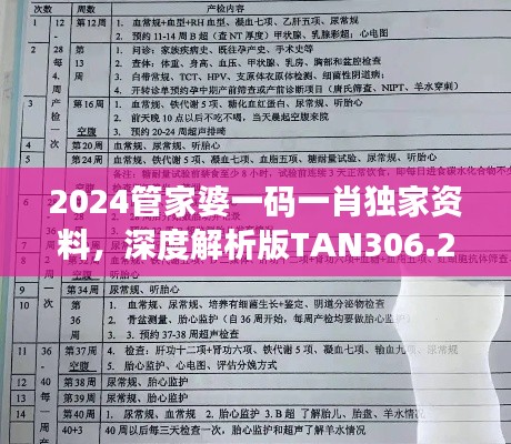 2024管家婆一码一肖独家资料,深度解析版TAN306.24