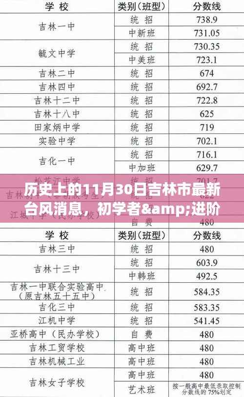 历史上的11月30日吉林市最新台风消息,台风全解析与应对指南(初学者与进阶用户适用)