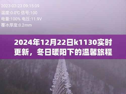 冬日暖阳下的温馨旅程,K1130列车2024年12月22日实时更新行程揭秘