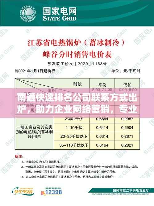 南通快速排名公司联系方式出炉，助力企业网络营销，专业伙伴引领新篇章